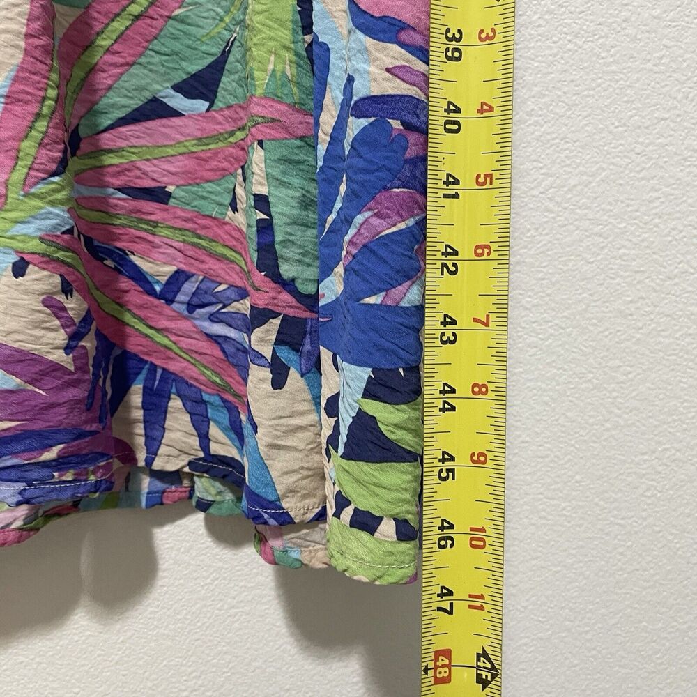 LC Waikiki Dress Women Size 36 Floral Printed Midi A-Line Heart Collar Sundress - Picture 5 of 5